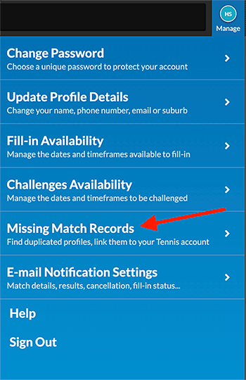 select missing match records