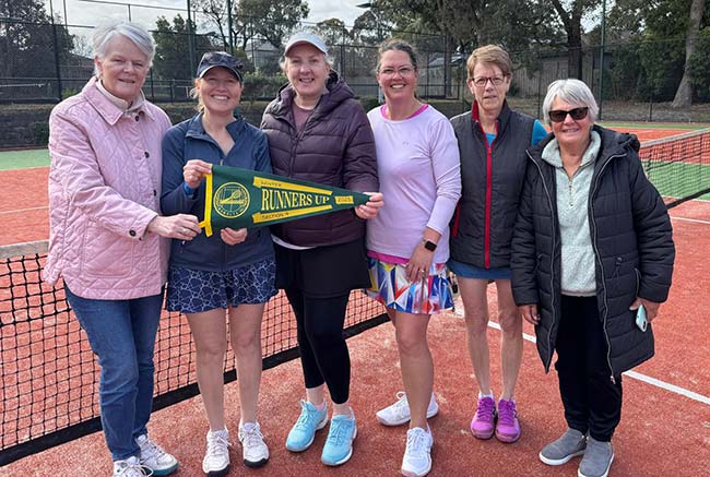 section 4 runners up Nunawading